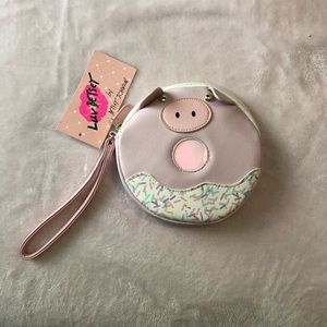 Betsey Johnson Pig Coin Purse